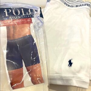 Polo by Ralph Lauren Men's White Boxer Briefs 4 pair